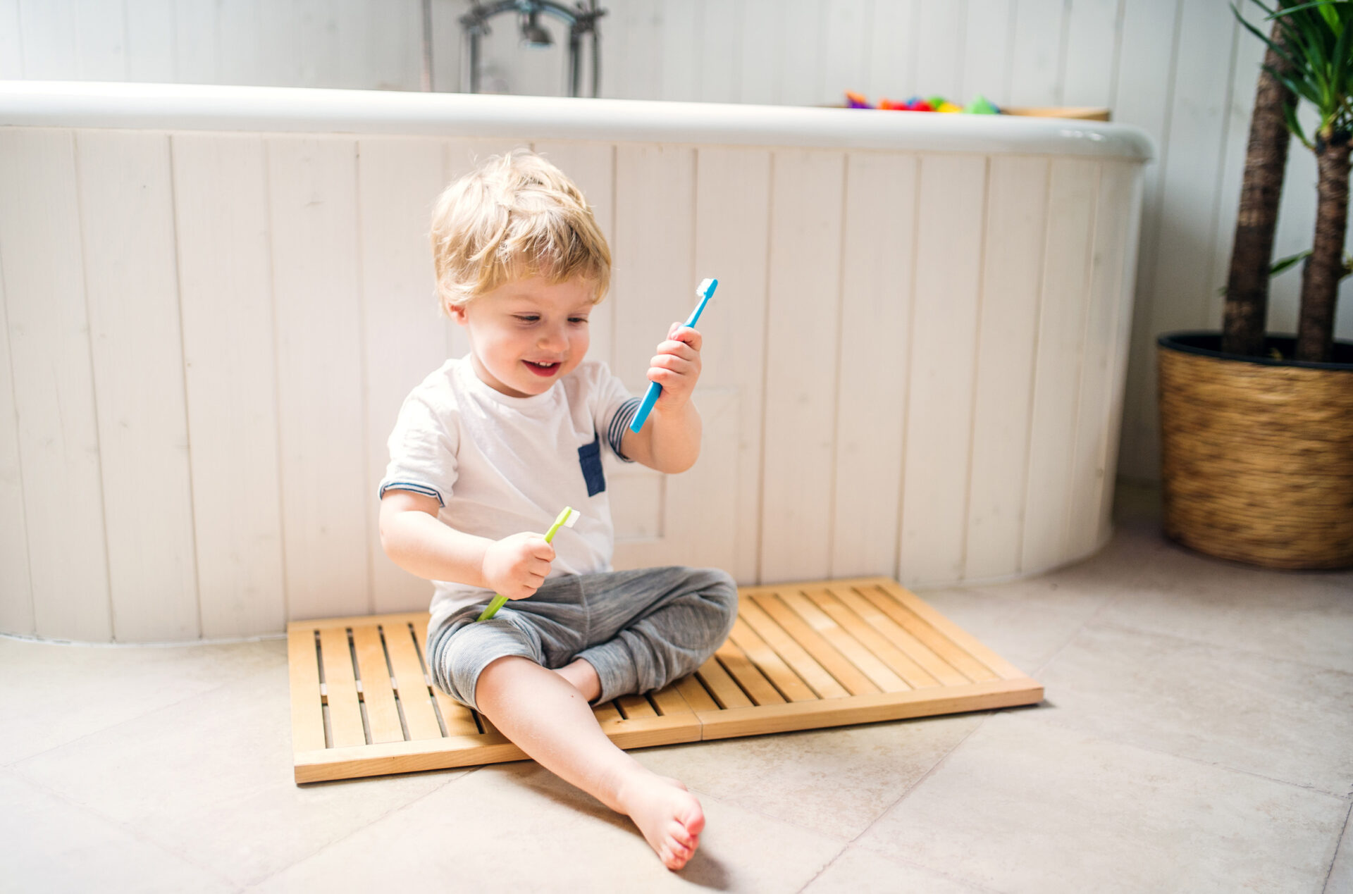 Le brossage des dents chez les enfants